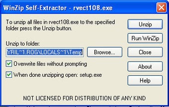 Image 0 for WinZip Self-Extractor