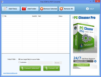 Imagen 0 para Free AZW to PDF Converter