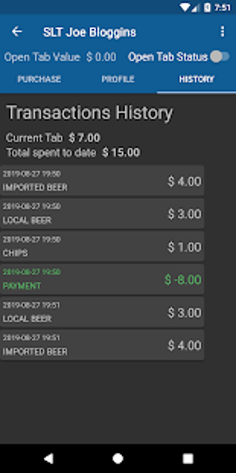 Image 3 for Bar Tab