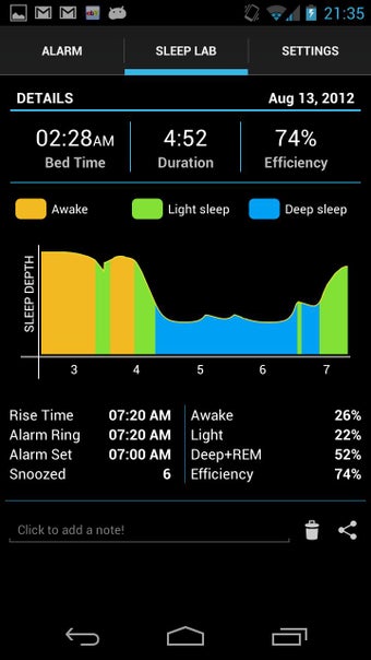 Imagen 1 para Sleep Time - Alarm Clock