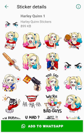 Imagen 0 para Harley Quinn Stickers for…