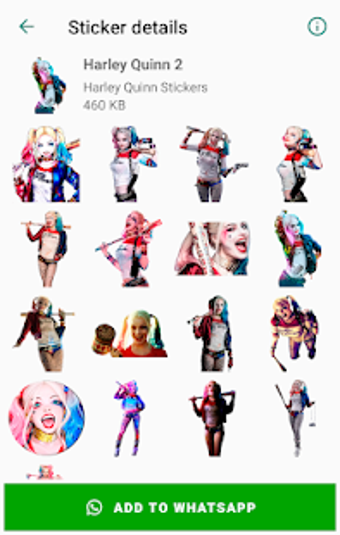 Imagen 3 para Harley Quinn Stickers for…
