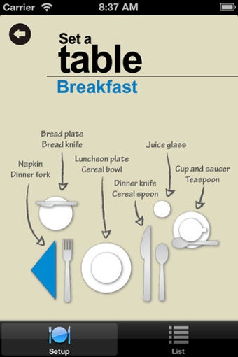 Image 0 for Set a table