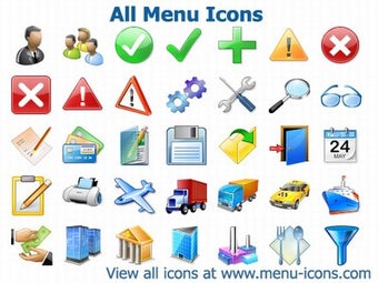 Image 0 for XP Menu Icons