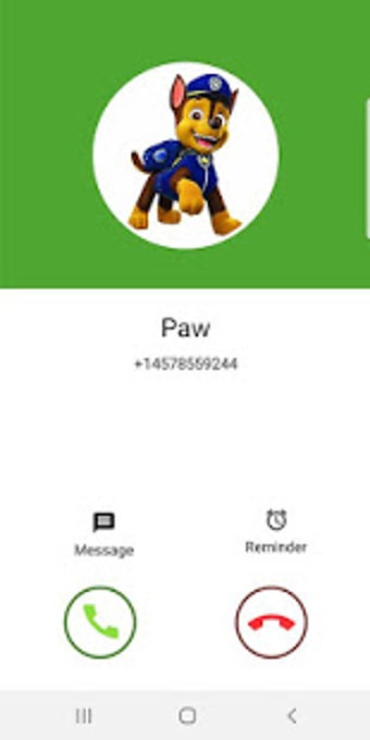 Imagen 0 para Fake call from Paw Patrol