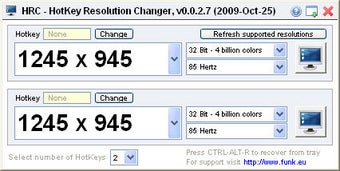 Image 0 for Hotkey Resolution Changer