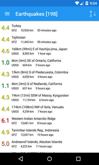 Imagen 5 para Earthquake+ Map, Info, Al…