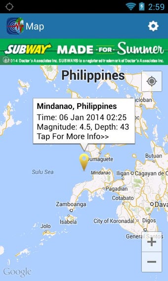 Imagen 5 para Earthquake+ Map, Info, Al…