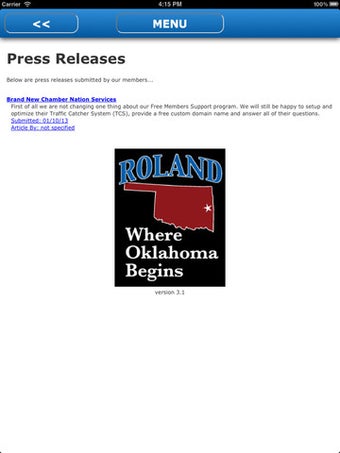 Imagen 5 para Roland Area Chamber of Co…