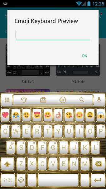 Image 0 for Frame WhiteGold Emoji Key…