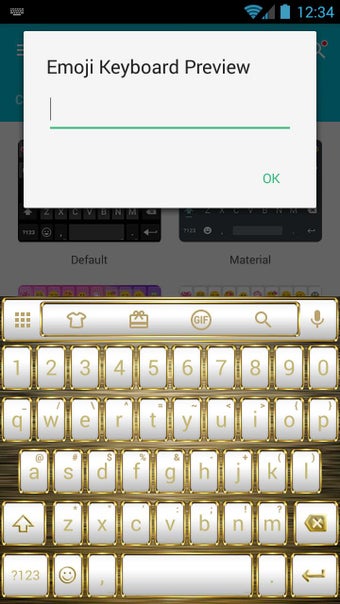 Image 1 for Frame WhiteGold Emoji Key…