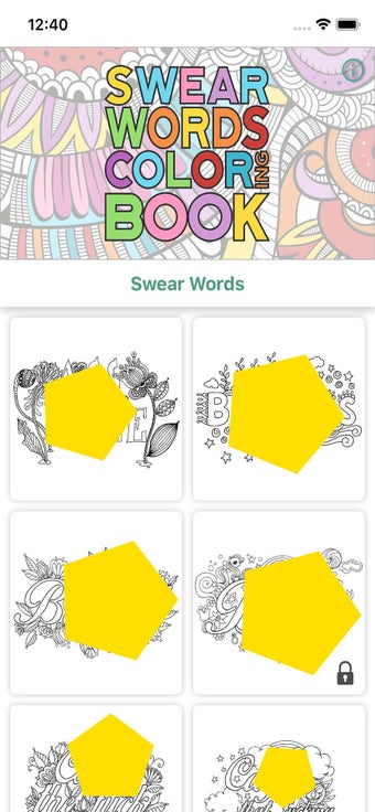 Image 0 for Swear words coloring book