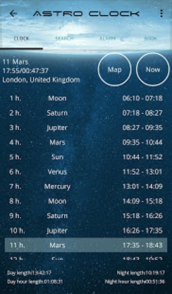 Imagen 0 para Astro Clock (planet hours…
