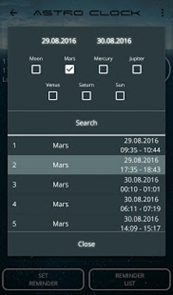 Imagen 1 para Astro Clock (planet hours…