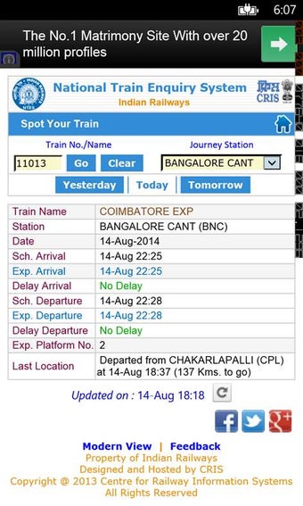Image 3 for IRCTC Live Train Status f…