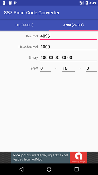 Image 0 for SS7 Point Code Converter