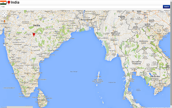 Image 0 for India map