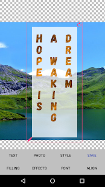 Image 3 for Text on the picture 2.0