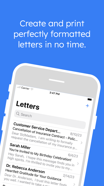 Imagen 0 para Letter