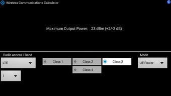 Imagen 1 para Wireless Comms Calculator