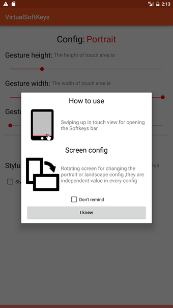 Imagen 1 para Virtual SoftKeys (no root…