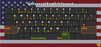 Image 0 for Universal Layout (Russian…