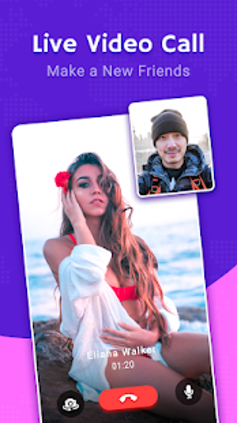 Imagen 1 para Love Video Call - Live Vi…