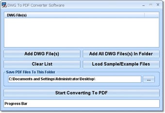 Image 0 for DWG To PDF Converter Soft…
