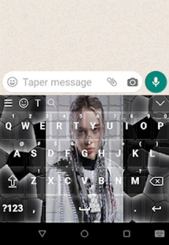 Image 0 for Billie Eilish Keyboard Th…
