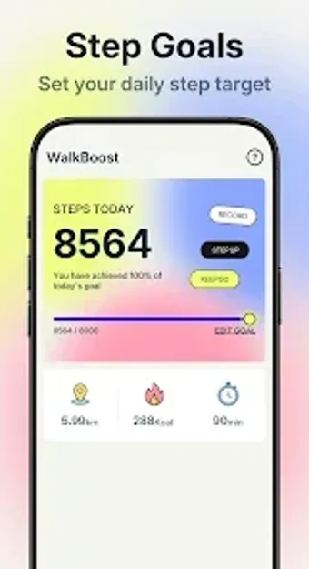 Imagen 0 para WalkBoost: Step Tracker