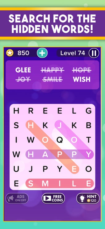 Imagen 1 para Word Search Addict: Word …