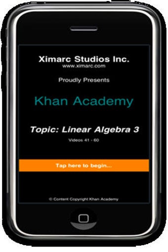 Image 0 for Khan Academy: Linear Alge…