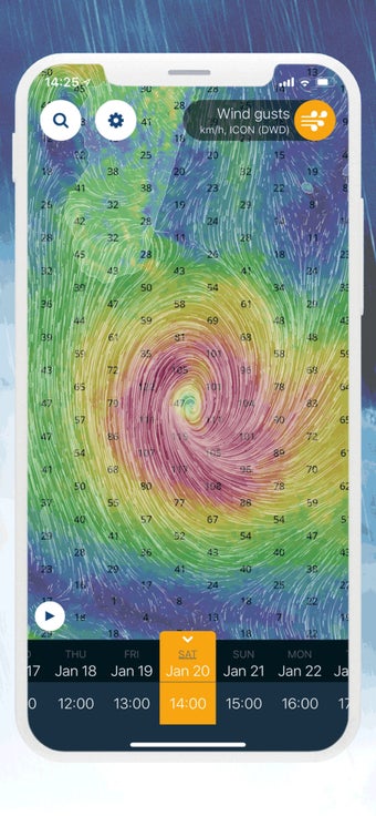 Imagen 1 para Ventusky: Weather Maps