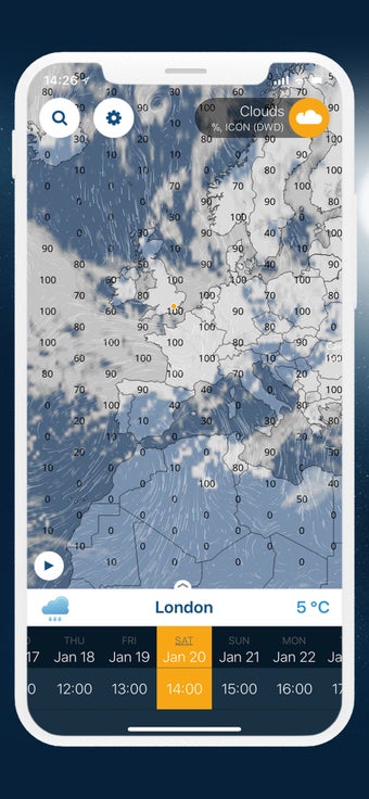 Imagen 2 para Ventusky: Weather Maps