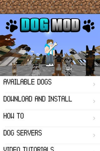 Image 0 for DOG MOD - Dogs Mods for M…