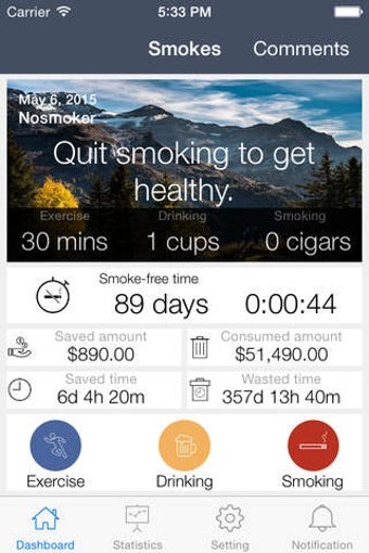 Image 0 for Smokes Lite : manage your…