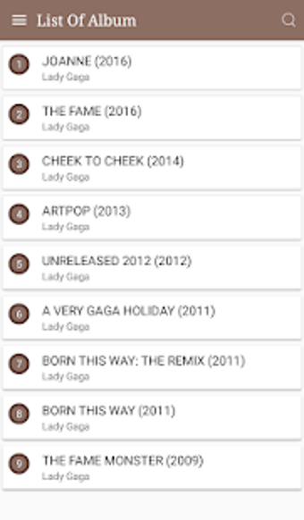 Imagen 0 para Lady Gaga Lyrics