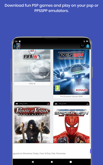Image 0 for PPSSPP games downloader