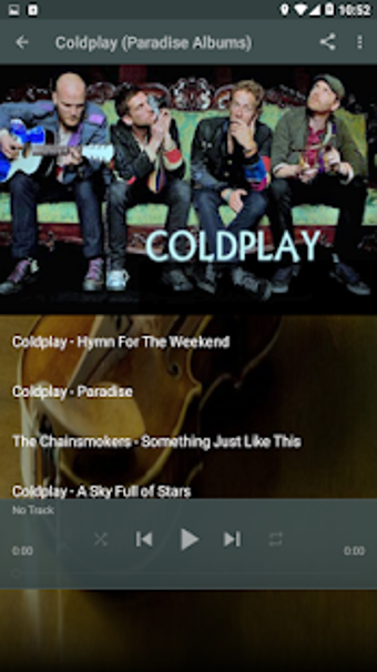 Imagen 0 para Coldplay (Paradise Albums…