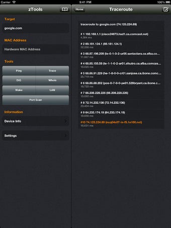 Image 2 for zTools - Network Utility