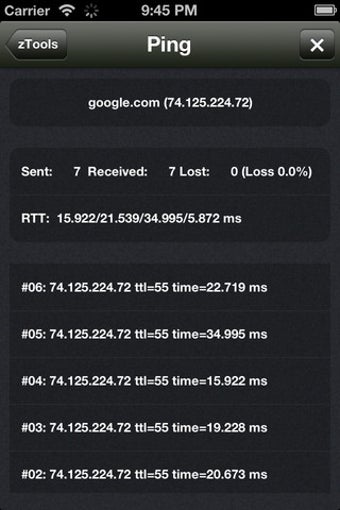 Image 3 for zTools - Network Utility