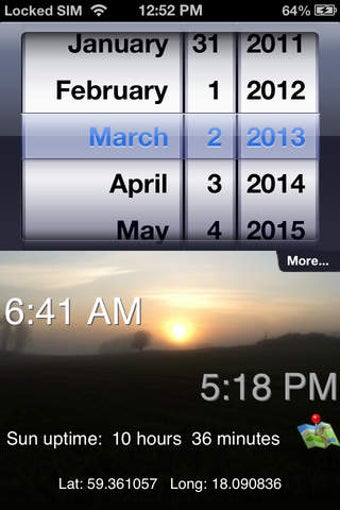 Image 0 for The Sun - Rise and Fall