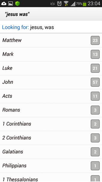 Imagen 4 para Bible Concordance & Stron…