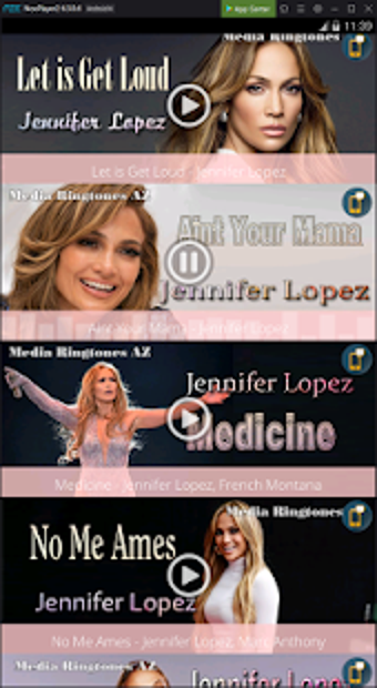 Imagen 1 para Jennifer Lopez Best Ringt…