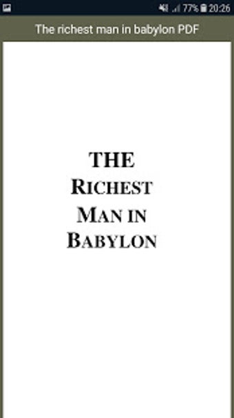 Image 1 for The richest man in Babylo…