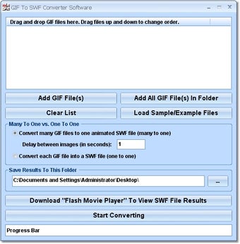 Imagen 0 para GIF To SWF Converter Soft…