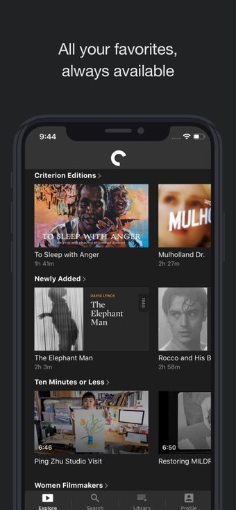 Imagen 0 para The Criterion Channel