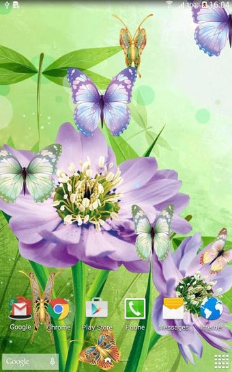 Image 1 for Cute Butterfly Live Wallp…