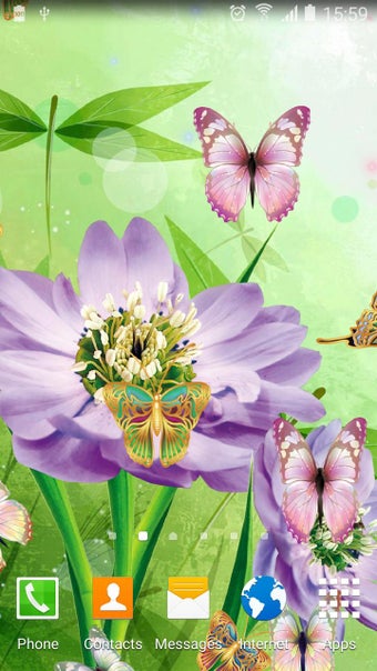 Image 2 for Cute Butterfly Live Wallp…