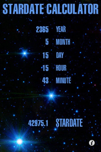 Image 0 for Stardate Calculator